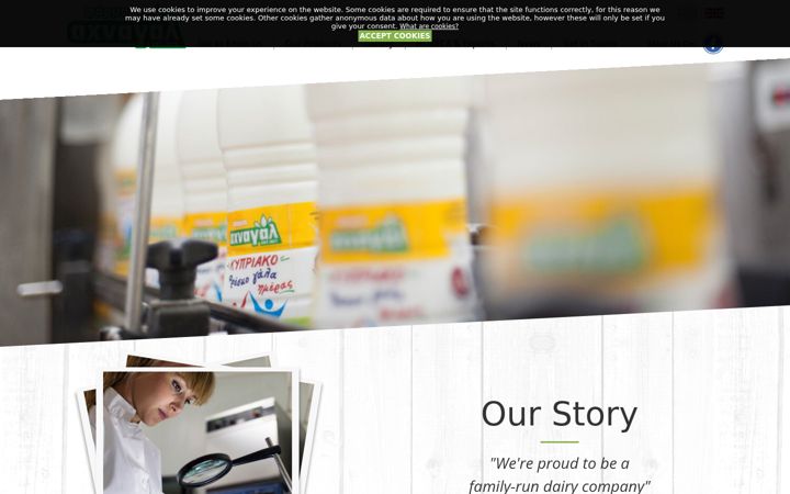 Screenshot of halloumifromcyprus.com
