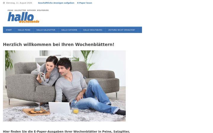 Screenshot of hallowochenende.de
