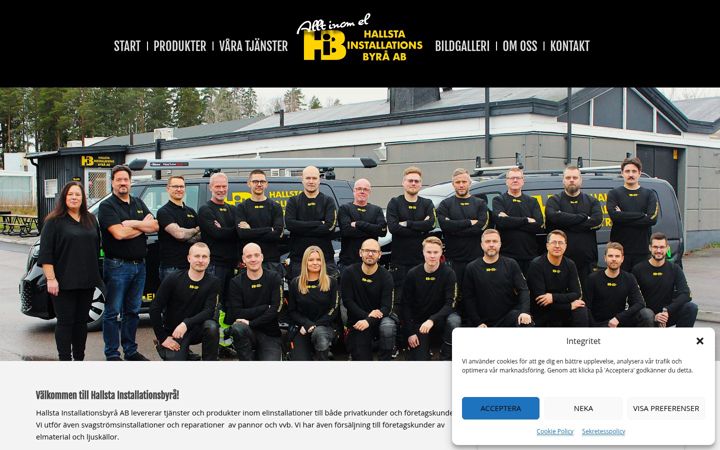 Screenshot of hallsta-inst.com