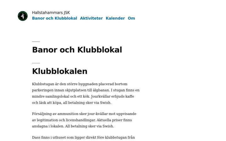Screenshot of hallstajsk.com
