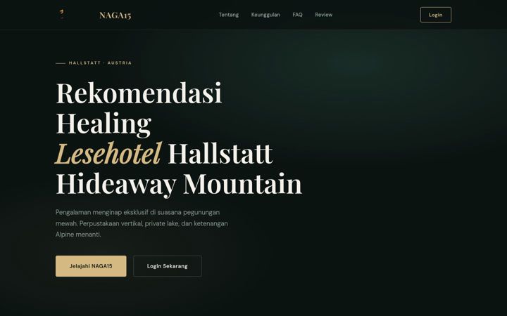 Screenshot of hallstatt-hideaway-mountain.com