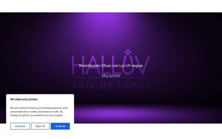 Screenshot of halluv.es