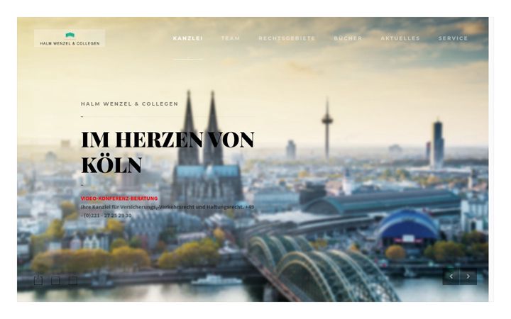 Screenshot of halmcollegen.de