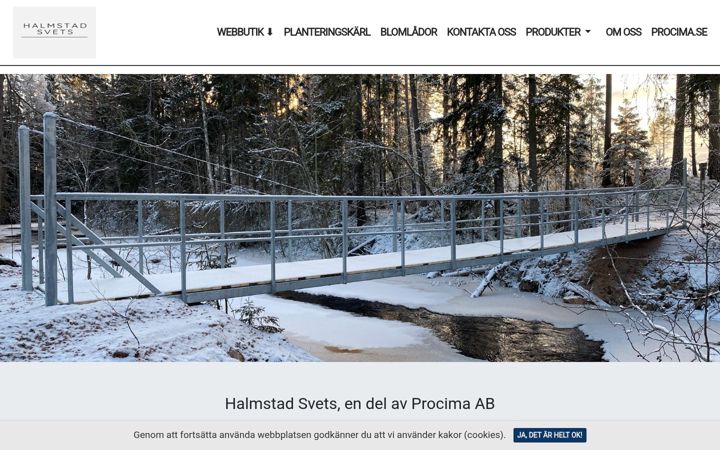 Ekrano kopija halmstadsvets.se
