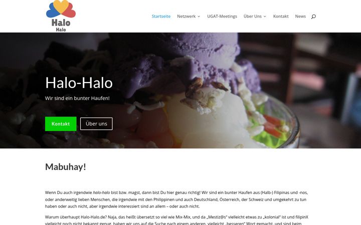 Screenshot of halo-halo.de