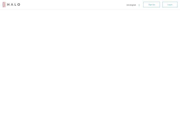 Screenshot of halo.fitness