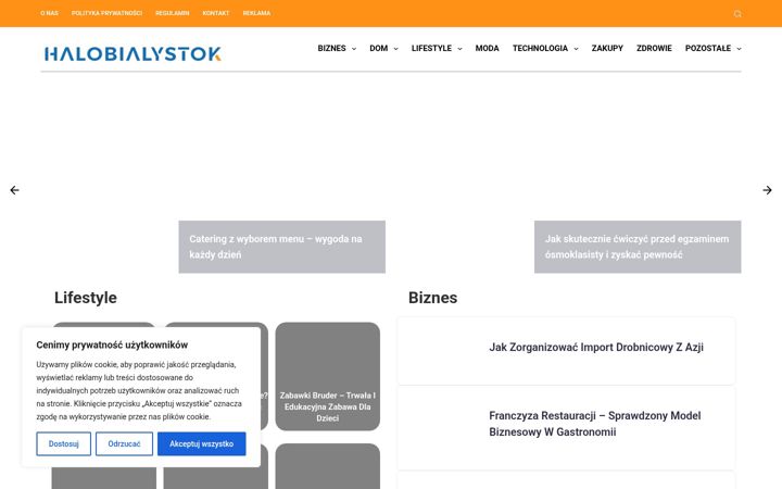 Screenshot of halobialystok.pl