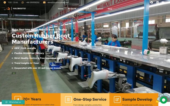 Screenshot of halobootio.com