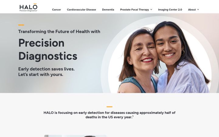 Screenshot of halodx.com