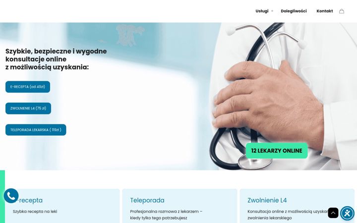 Screenshot of halolek.pl