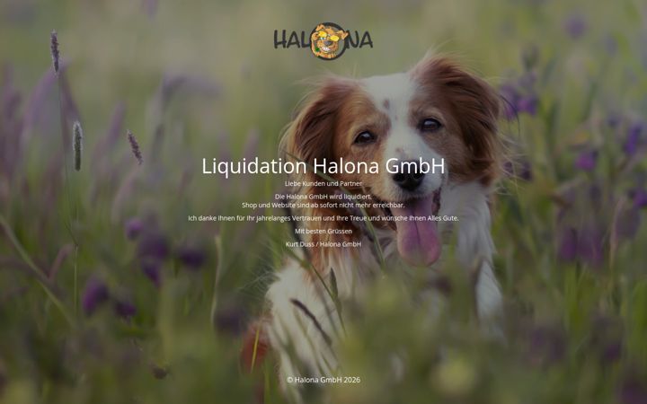 Screenshot of halona.ch