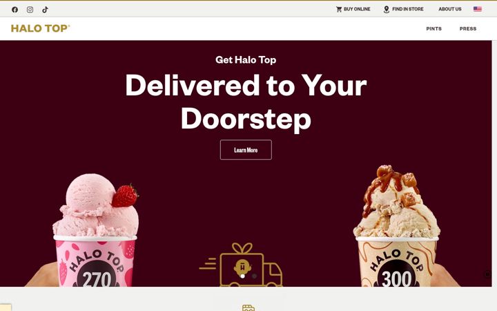 Snímek obrazovky halotop.com