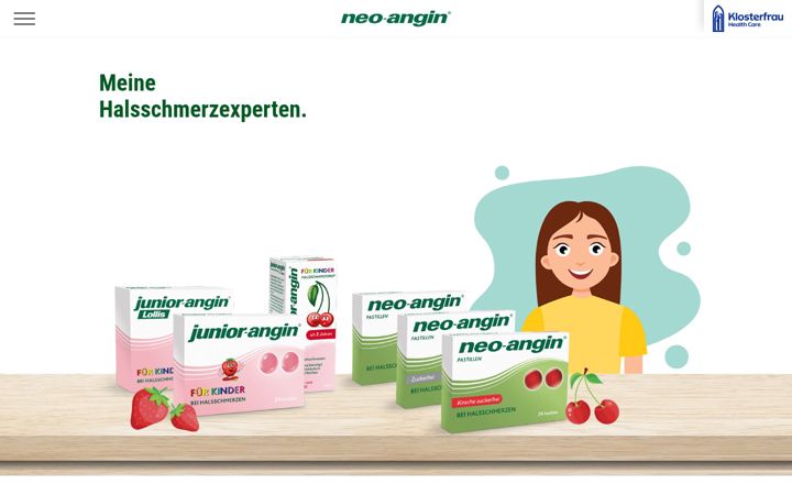 Screenshot of halsschmerzexperten.at