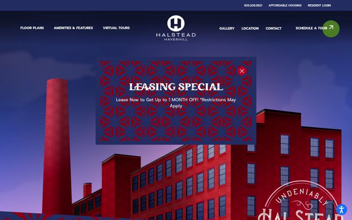 Screenshot of halsteadhaverhill.com