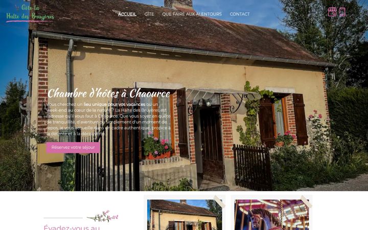 Screenshot of haltedesbruyeres.fr