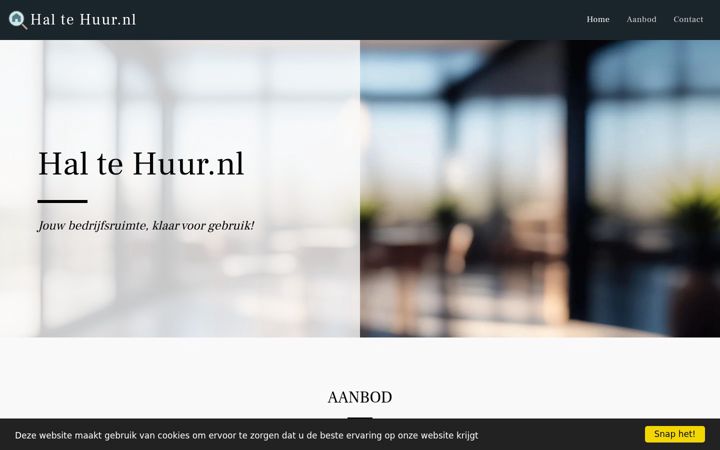 Screenshot of haltehuur.nl