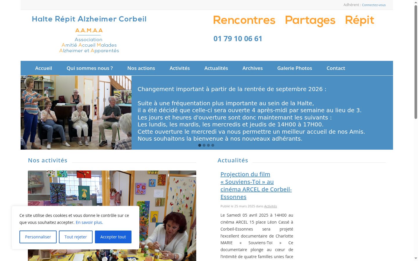 Screenshot tal-banner tal-kunsens muri qabel kwalunkwe interazzjoni