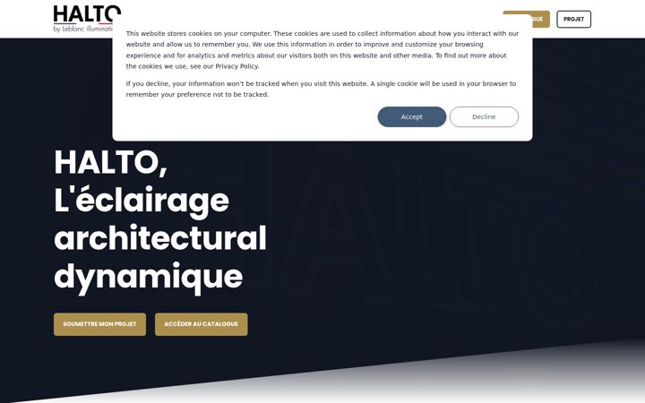 Screenshot of halto.fr