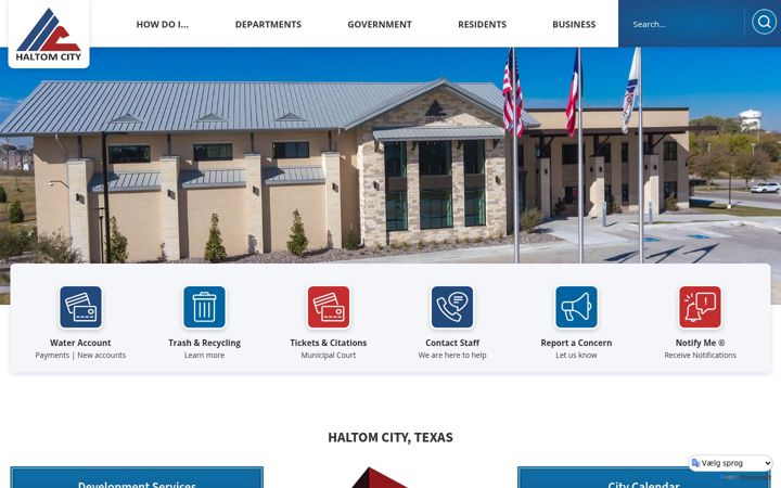 Screenshot of haltomcitytx.com
