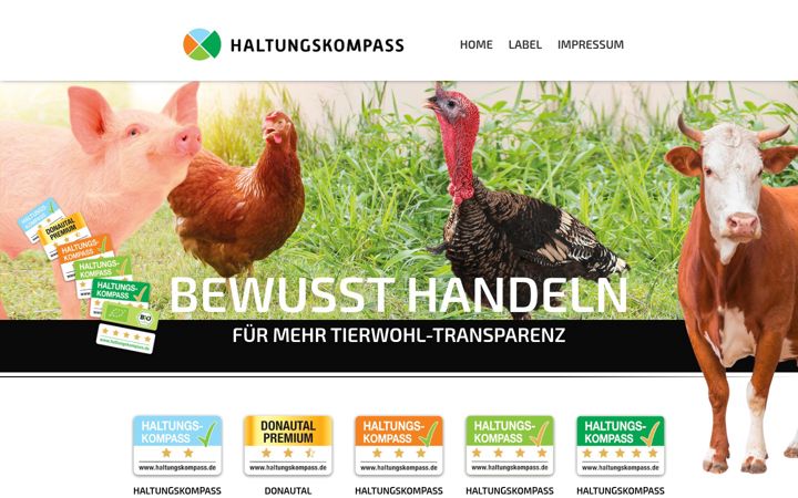 Screenshot of haltungskompass.de
