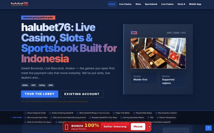 Screenshot of halubet76.net