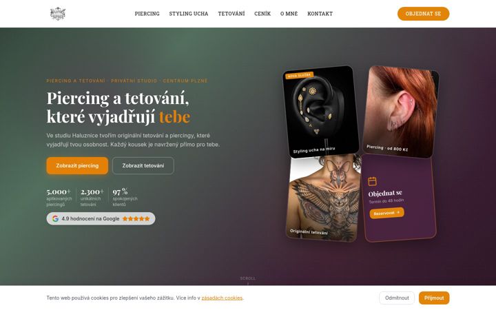 Screenshot of haluznice.cz