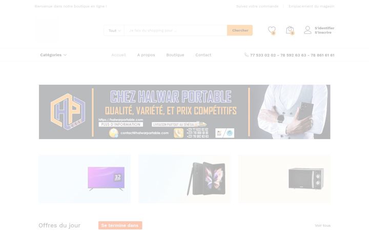 Screenshot of halwarportable.com