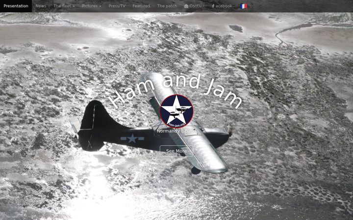 Screenshot of ham-jam.org