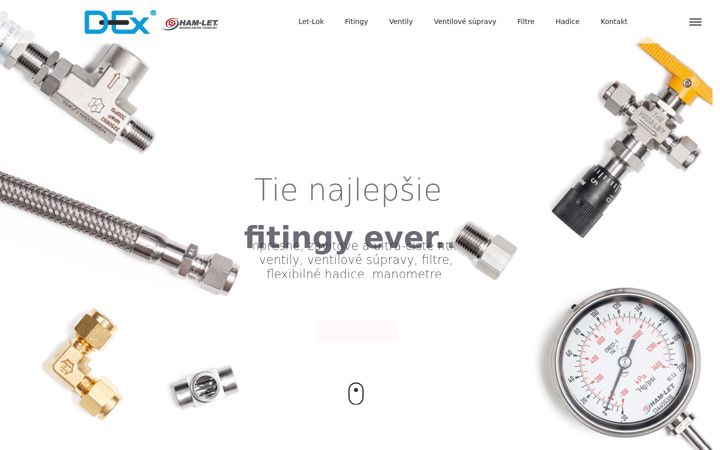 Screenshot of ham-let.sk