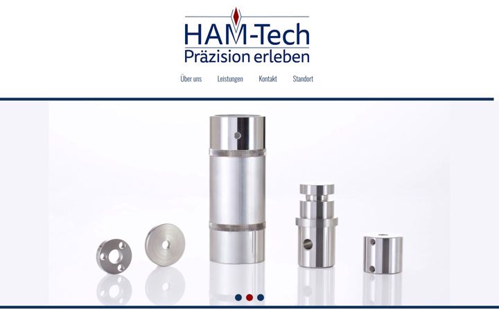 Screenshot of ham-tech.de