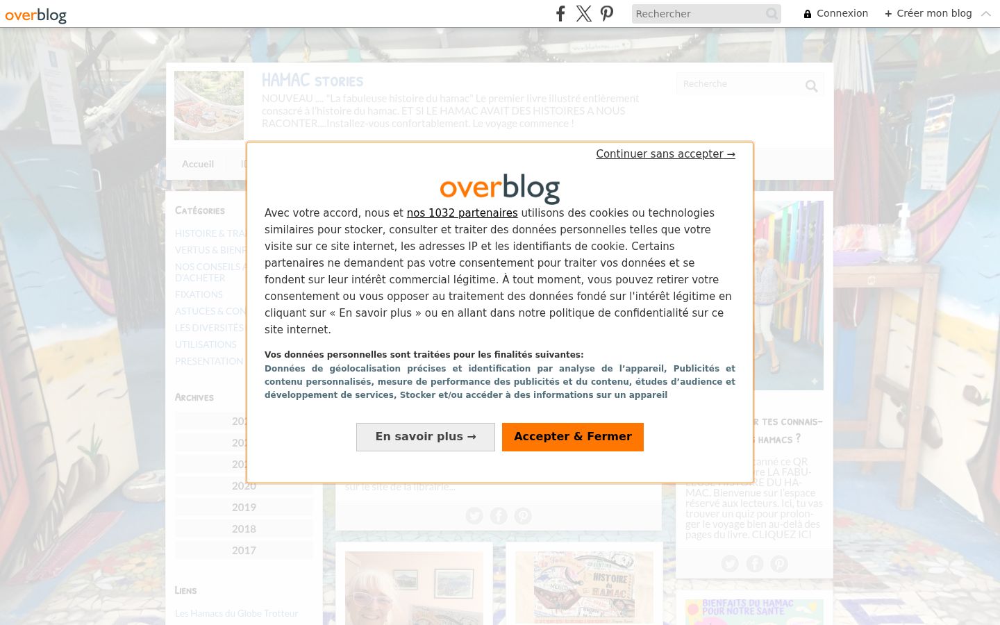 Screenshot des Einwilligungsbanners vor jeglicher Interaktion