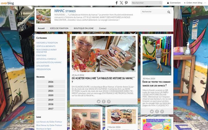Screenshot of hamac-stories.com