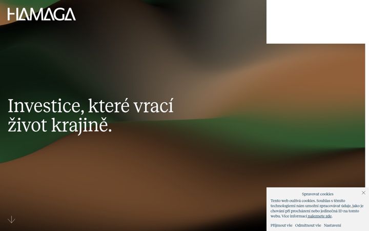 Screenshot of hamaga.cz
