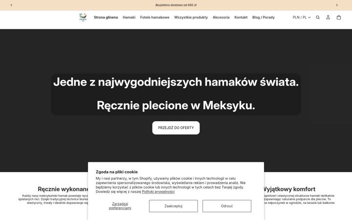Screenshot of hamakija.pl