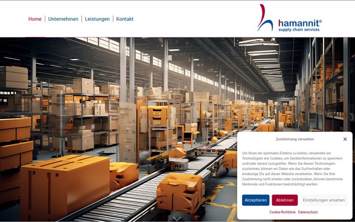 Screenshot of hamannit-scs.de