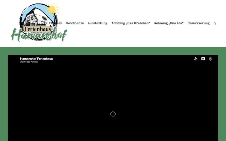 Screenshot of hamanshof.de