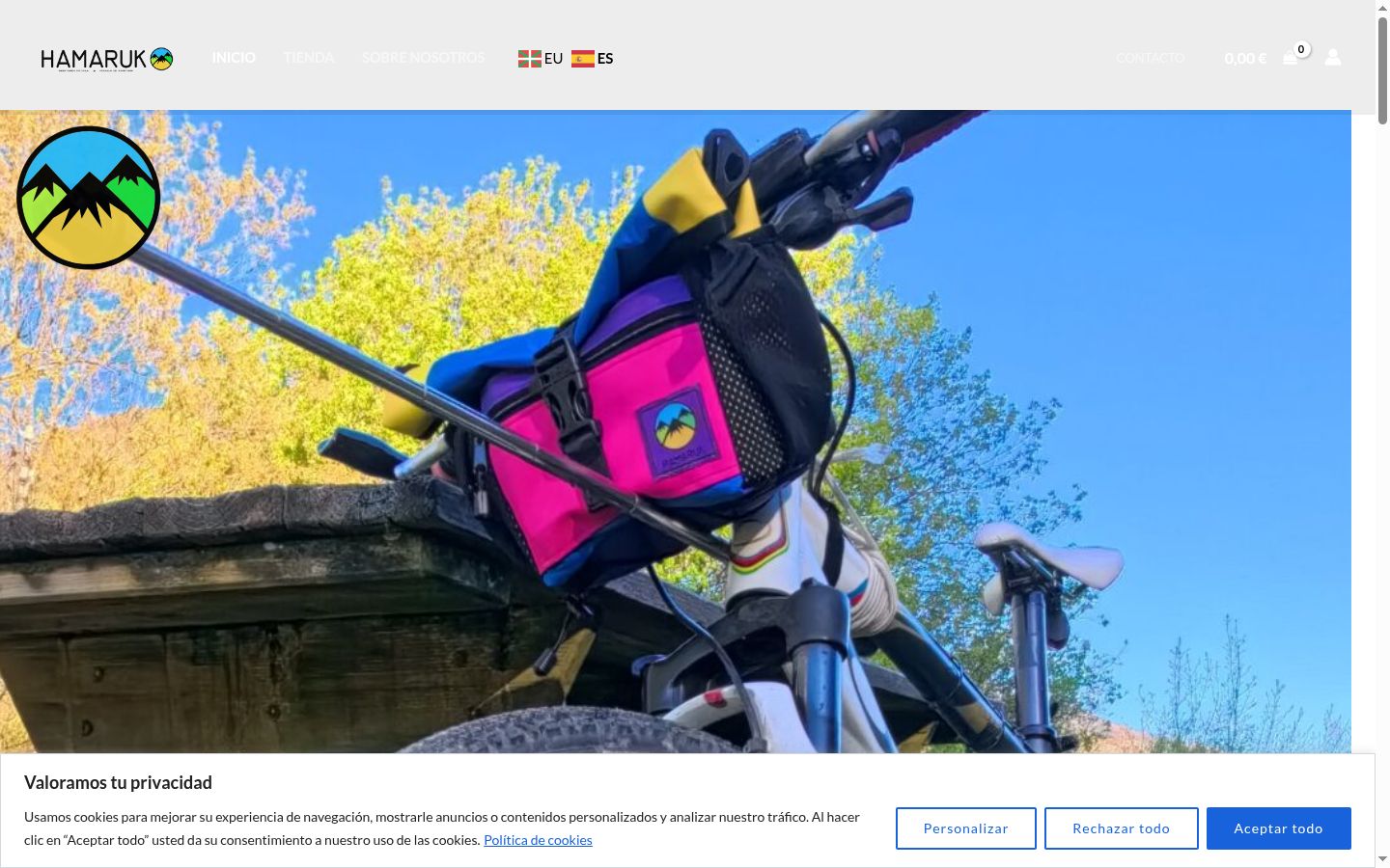 Screenshot van de toestemmingsbanner zoals getoond vóór enige interactie
