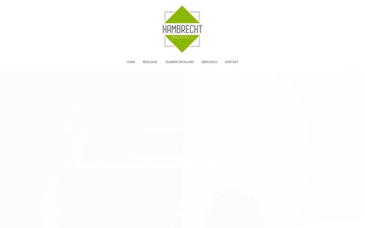 Screenshot of hambrecht-trainings.de