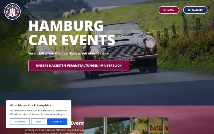 Screenshot of hamburg-car-events.de