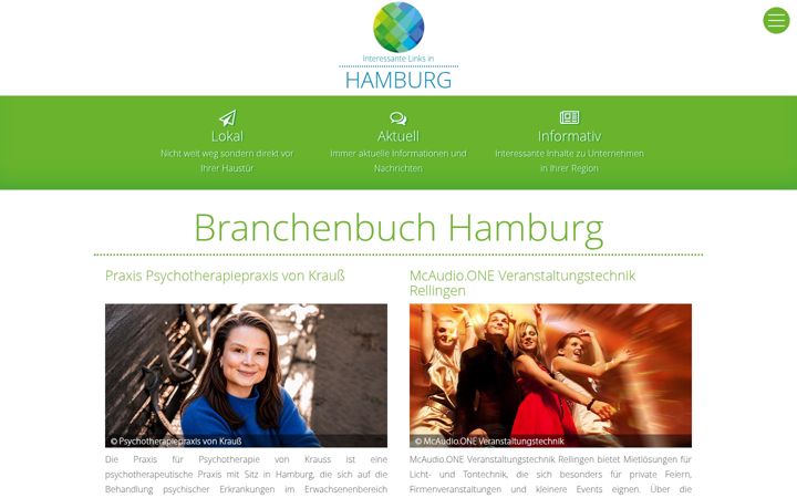 Screenshot of hamburg-links.de