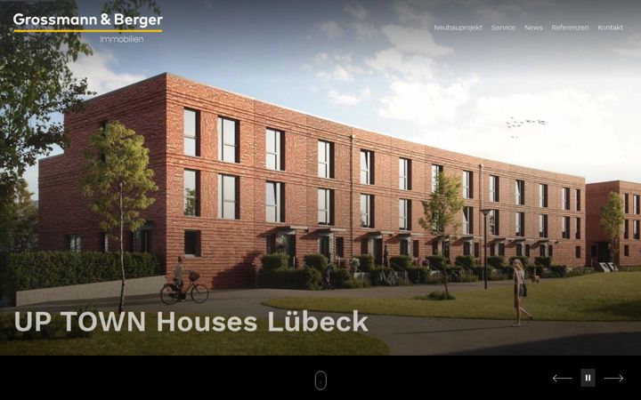 Screenshot of hamburg-neubau.de
