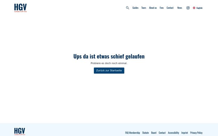 Screenshot of hamburger-gaestefuehrer.de