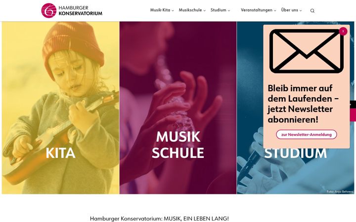 Ekrānuzņēmums no hamburger-konservatorium.de