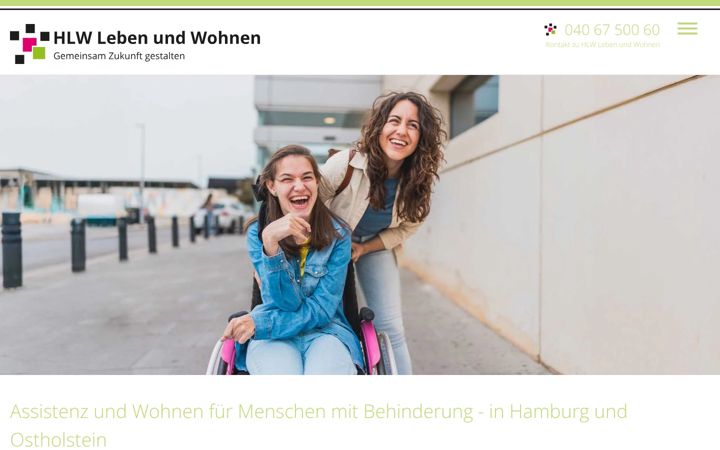 Screenshot of hamburger-lebenshilfe-werk.de