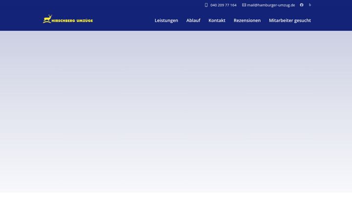 Screenshot of hamburger-umzug.de