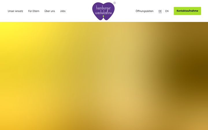 Screenshot of hamburgerwackelzaehne.de
