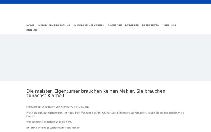 Screenshot of hamburgimmobilien-bluhm.de