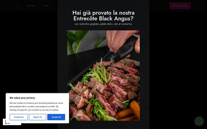 Screenshot of hamburgogourmet.it