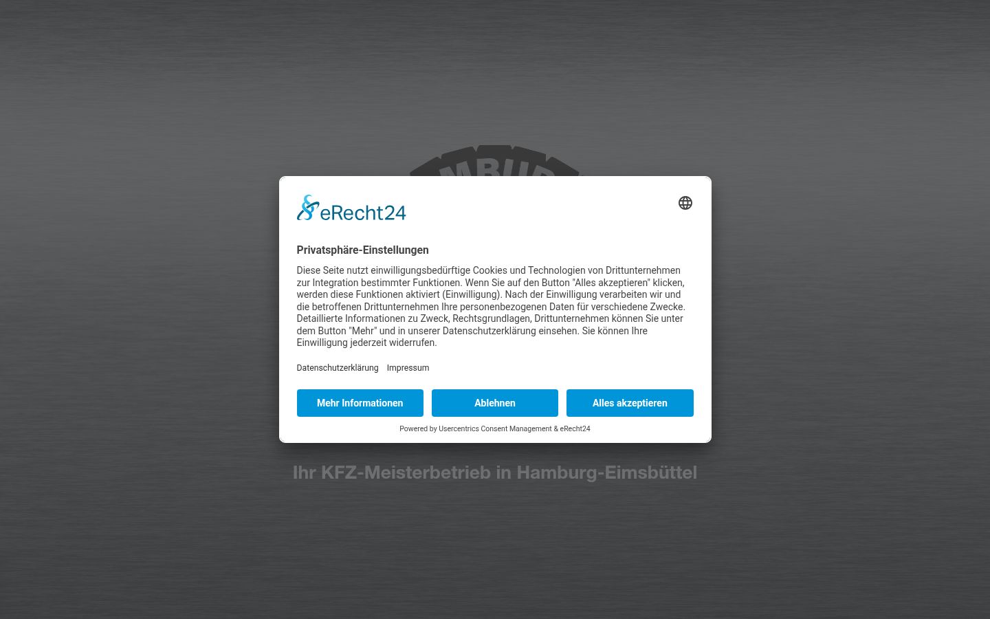 Screenshot tal-banner tal-kunsens muri qabel kwalunkwe interazzjoni