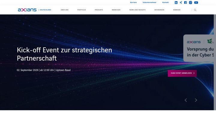 Screenshot of hamcos.de